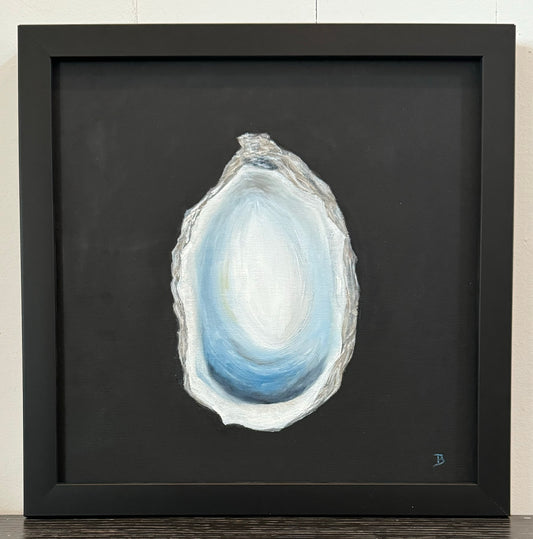 Oyster Shell Study V, 12” x 12”